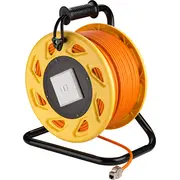 Goobay portable Rj45 Cat 7A S/Ftp Cable Reel 90M  58938