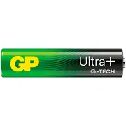 Gp Ultra Plus Alkaline Battery  Size Aaa 24Au/Lr03 1.5V 10-Pack 151442 4891199218460 Joinedit73852246
