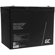Green Cell Agm Vrla 12V 80Ah maintenance-free battery for boats  scooters camper vans wheelchairs lawnmower Agm57 auto akumulators