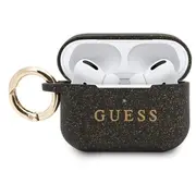 Guess Guacapsilglbk Silikona Somiņa Austiņām Priekš Airpods Pro  3700740472422 Gue081Blk