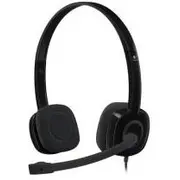 Headphones Logitech H151 Analog 5099206057333  2413855 981000589 981-000589 Tv stiprinājums
