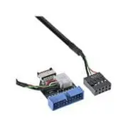 Inline Adapter Usb 3.1 zu 3.0 intern  33446A kabelis video audio