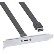 Inline Slotblende Usb Typ-C zu 3.1 Frontpanel Key-A intern  0 5 m 33446H kabelis video audio