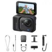 Insta360 Go Ultra Creator Black action sports camera 4K Hd 25.4 / 1.28 mm 1 1.28Quot Wi-Fi 52.9 g 6977644765241  Cinsabea/Creatorblack Cinsabea-Cb sporta kamera
