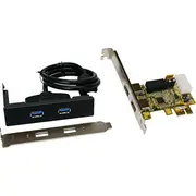 Io Exsys Pcie 2 ext1 int Usb3.0 Ex-11072Wo bulk  Ex 11072Wo