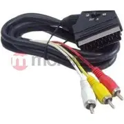 Kabel Gembird Scart - Rca Cinch x3 1.8M Melns Ccv519001 