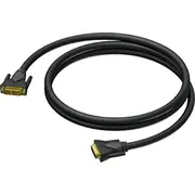 Kabel Procab Dvi-D - 1.5M czarny Clv140/1.5 5414795038516  Joinedit25325777 kabelis video audio
