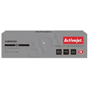 Kaseta barwiaca Activejet A-Oki3410 Do drukarki Oki  zamiennik 09002308 black A Oki3410