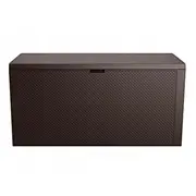 Keter Uzglabāšanas kaste Emily Storage Box 280 L brūna 29210607590  7290112634603 249719 Dārza mēbeles