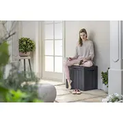 Keter Uzglabasanas kaste Urban Storage Box 113 L peleka 29208013939  7290112631268 Dārza mēbeles