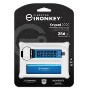 Kingston 256Gb Usb-C Ironkey Keypad 200C  Ikkp200C/256Gb Usb Flash atmiņa