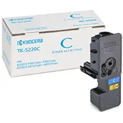 Kyocera Original Tk-5220C Toner Cyan 1.200 Blatt far Ecosysm5521  P5021 1T02R9Cnl1 Tk5220C toneris