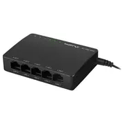 Lanberg switch Dsp2-1005-12V 5-Port  Dsp2 1005 12V komutators