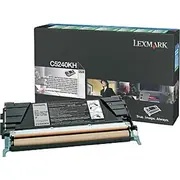 Lexmark C524  C534 Black High Yield Return Programme Toner C C5240Kh toneris