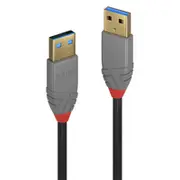 Lindy Usb 3.0 Kabel Typ A Anthra Line 1M  36751 kabelis vads