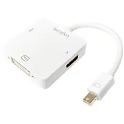 Logilink - Adapter Mini Displayport to Hdmi/Dvi/Displayport 4K 3W1  Cv0045A karte