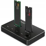 M.2 Ssd drive docking station  Nvme Sata Usb 52274 cietā diska korpuss