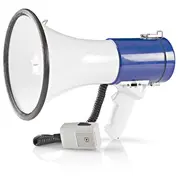 Nedis Meph200Wt megaphone White  Blue 8717534026292 34952521 Mikrofons