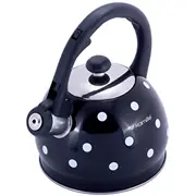 Nerūsējošā tērauda tējkanna ar svilpīti  2 0 L Melna 1070 Bl Kamille 5903148927565 Elektriskā Tējkanna