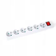 Omega Extension Cord Listwa Zasilajaca 1 5M 16A 6 Socket Type E French White 46083 Ol6F15W 5907595460835  Joinedit72944593