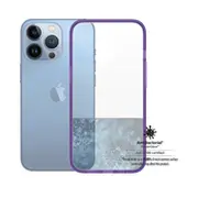 Panzerglass Clearcase iPhone 13 Pro 6.1 Antibacterial Military grade Grape 0337  Pan000304-0 maciņš apvalks mobilajam telefonam
