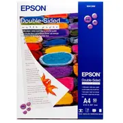 Paper Epson Double Sided Matte  178G A4 50Sheets C13S041569 foto papīrs