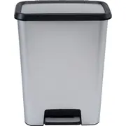 Pedalspainis metalizets Compatta 50L sudraba 8013183122461  0817210793 13368428 249811 Crv249811 atkritumu tvertne