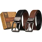 Peterson meski pasek z prawdziwej skory Ptn Rb35 Met Black-Brown Nosize 12848822 5903051166433  Joinedit60901403