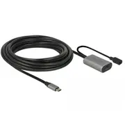 Przedluzacz Usb-C M/F 3.1 5M Czarny  85392 Usb kabelis