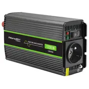 Qoltec Pure Sine Wave Inverter Monolith  600W 1200W 5901878519333 Strāvas pārveidotājs Power