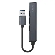 Savio Hub Ak-70 Usb-A - 3  times 2.0 1 3.1 Gen 4 in 5 Gbps Ak 70 Savak-70 adapteris