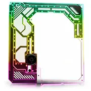 Singularity Computers Spectre 4 Aevum Dual Loop Side Panel Acrylic Clear/Schwarz Sc-Spec4-Aev-Dlsp 9351182004852  Joinedit59383578
