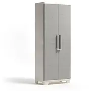 Skapis Linear Wood Tall Cabinet 68X39X173Cm gaisi bess/gaisi peleks  8013183117030 Dārza mēbeles