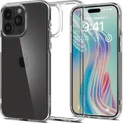 Spigen Crystal Hybrid  crystal clear - iPhone 15 Pro Acs06471 8809896747806 Joinedit57720770 maciņš apvalks mobilajam telefonam