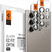 Spigen Glass tR Ez Fit Optik Pro 2 Pack  gray - Samsung Galaxy S24 Ultra Agl07426 8809971223294 Joinedit60562666 aizsardzība ekrānam mobilajiem telefoniem
