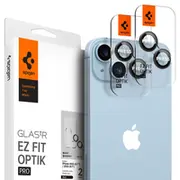Spigen Optik.tr Camera iPhone 14/14 Plus /15/15Plus Ez Fit Lens 2Szt./2Pcs czarny/black Agl05213  121078-Uniw 21144-0 8809811866476 Glass Optik Pro 2 Pack black - 15/15 Plus/14/14 Spn2525 Mobilais Telefons