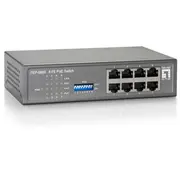Switch Levelone  8X Fe Fep-0800 90W Poe Metallgehause Fep 0800 520830 komutators
