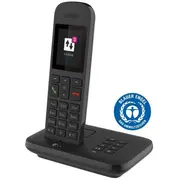 Telekom Sinus A12 Festnetz-Telefon mit Basis und Ab Schwarz Fur analogen Anschlus  40823660 Ip telefonija