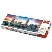 Trefl Puzzle  500 elementow. Panorama - Big Ben i Palac Westminsterski Gxp-645443 5900511295078 Joinedit17675366 puzle puzzle