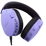 Trust Gxt 491P Fayzo Ausinės su laidu  Belaidės lankeliu ant galvos Gaming Usb Type-A Bluetooth Juodas Violetinė 25305 8713439253054 Joinedit62339532 austiņas