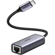 Ugreen Cm483 Network Adapter Usb-C to Rj45 Grey  6957303843220 40322 tīkla karte