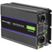 Voltage converter 3000W 6000W Ms Wave  51929 Strāvas pārveidotājs Power Inverter
