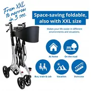 Weinberger aluminium rollator Xxl  4017805022621 bērnu ratiņi