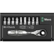 Wera Zyklop mini 8001A bit set 1/4 - 10-Pieces 05073645001 