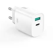 Xo wall charger Ce29 Pd 20W 1X Usb-C Usb white  cable - 6920680859009 iekārtas lādētājs