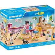 Zestaw z figurkami My Life 71744 Kocia kawiarnia  bērnu rotaļlieta
