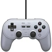 8Bitdo Pro2 Wired Gamepad Grey Ed.  6922621501824 Ret00285 spēļu konsoles gampad