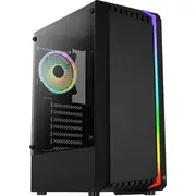 Aerocool Bionic Tg Rgb Usb 3.0 Mid Tower Black  Aeropgs Gbkv2 Datora korpuss