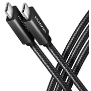 Axagon Bucm32-Cm10Ab Usb cable 3.2 Gen 2X2 1 m C Black 8595247905970  Bucm32 Cm10Ab kabelis