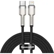 Baseus Cafule  Pd 20W 2M black Usb-C to Lightning cable 6953156202108 Catljk B01 Usb kabelis
